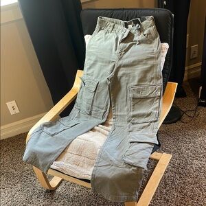 H&M Cargo Pants Relaxed Fit Cotton